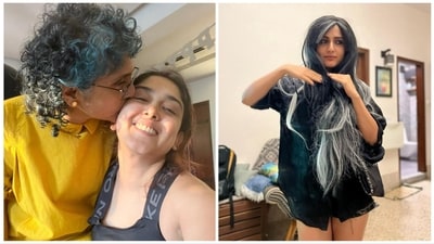 Ira Khan shared candid pictures with Kiran Rao and Fatima Sana Shaikh. Ira Khan shared candid pictures with Kiran Rao and Fatima Sana Shaikh.