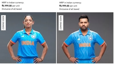 Adidas India had revealed the new jerseys on Friday. (Twitter/CricSubhayan) Adidas India had revealed the new jerseys on Friday. (Twitter/CricSubhayan)