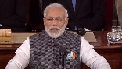 File Photo of PM Narendra Modi addressing the joint meeting of US Congress in 2016