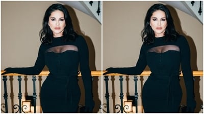 Sunny's fashion diaries are getting better by the day. A few days back, Sunny looked stunning in a black ensemble as she made her fans drool.&nbsp; (Instagram/@sunnyleone)