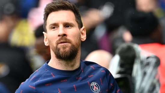 Paris Saint-Germain's Argentinian forward Lionel Messi (AFP)