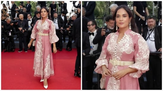 When Richa Chadha walked the red carpet at Cannes Film Festival few days ago.