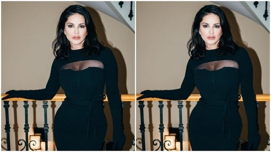 Sunny's fashion diaries are getting better by the day. A few days back, Sunny looked stunning in a black ensemble as she made her fans drool.&nbsp;(Instagram/@sunnyleone)