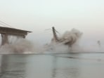 The under-construction bridge between Aguvanighat and Sultanganj collapsed
