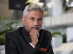 External affairs minister Subrahmanyam Jaishankar at a press conference in Cape Town, South Africa, June 1, 2023.