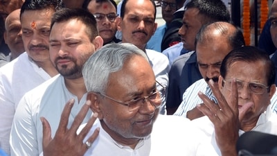 Bihar chief minister Nitish Kumar. (ANI)