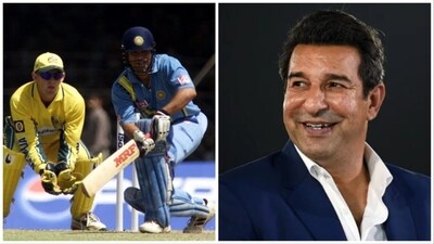 Giving Tendulkar a special mention, Wasim Akram praised the Indian star for his batting style (Getty Images) Giving Tendulkar a special mention, Wasim Akram praised the Indian star for his batting style (Getty Images)