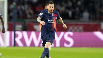 Lionel Messi in action for PSG. (AP) Lionel Messi in action for PSG. (AP)
