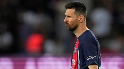 Lionel Messi grimaces during the Ligue 1 match against Clermont (AP) Lionel Messi grimaces during the Ligue 1 match against Clermont (AP)