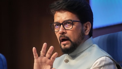Union Minister Anurag Thakur (PTI)