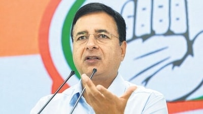 Rajya Sabha MP Randeep Singh Surjewala (File photo) (HT_PRINT)