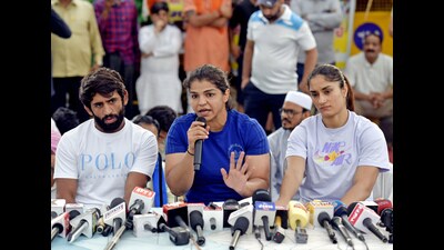 Wrestlers have accused Wrestling Federation of India (WFI) chief Brij Bhushan Sharan Singh of sexual harassment. (ANI File) Wrestlers have accused Wrestling Federation of India (WFI) chief Brij Bhushan Sharan Singh of sexual harassment. (ANI File)