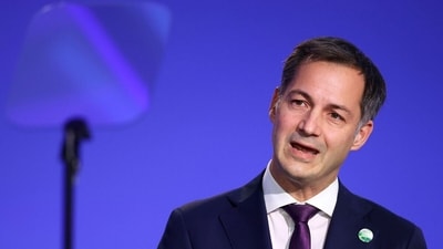 Belgian Prime Minister Alexander De Croo