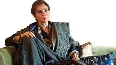Dimple Kapadia opened up about her work. (HT_PRINT) Dimple Kapadia opened up about her work. (HT_PRINT)