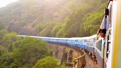 Travel locally. Take the train or compensate responsibly: Airplanes consume significant quantities of fuel and emit substantial amounts of CO2. To minimize your carbon footprint, it is advisable to choose alternative modes of transportation such as trains, buses, or carpooling. One effective approach is to explore your own country through a staycation or embark on a train holiday, which can be the best way to reduce your environmental impact while still enjoying your travel experience. (Unsplash) Travel locally. Take the train or compensate responsibly: Airplanes consume significant quantities of fuel and emit substantial amounts of CO2. To minimize your carbon footprint, it is advisable to choose alternative modes of transportation such as trains, buses, or carpooling. One effective approach is to explore your own country through a staycation or embark on a train holiday, which can be the best way to reduce your environmental impact while still enjoying your travel experience. (Unsplash)