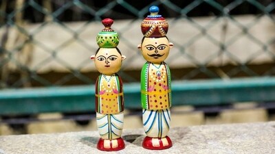 Where to go: Channapatna, a small village in Karnataka, is well known for its wooden toys, door hangings, powder boxes, and traditional jewellery. The toys are handmade by skilled artisans using sustainable material and non-toxic methods. Shopping for the wooden toys and dolls would help support local companies and the state's local economy and help preserve the traditional art of toy-making. While in Channapatna, travelers could indulge in local delicacies like tatte idli, dosa, sambar and biryani. (Pinterest) Where to go: Channapatna, a small village in Karnataka, is well known for its wooden toys, door hangings, powder boxes, and traditional jewellery. The toys are handmade by skilled artisans using sustainable material and non-toxic methods. Shopping for the wooden toys and dolls would help support local companies and the state's local economy and help preserve the traditional art of toy-making. While in Channapatna, travelers could indulge in local delicacies like tatte idli, dosa, sambar and biryani. (Pinterest)