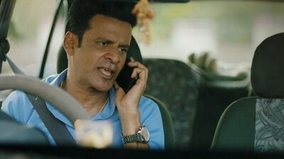 Manoj Bajpayee in a still from The Family Man. Manoj Bajpayee in a still from The Family Man.
