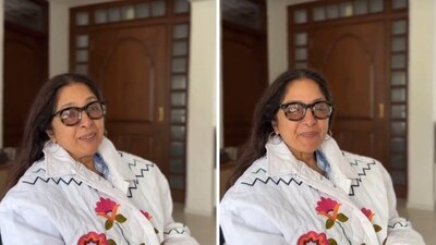 Neena Gupta shared her feelings on turning 60. Neena Gupta shared her feelings on turning 60.