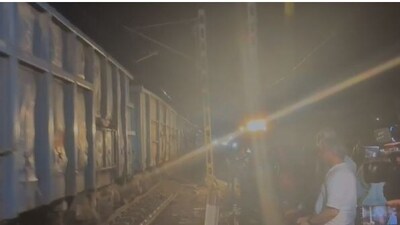 Train movement on down line was restored at the accident site in Balasore. (Sourced)