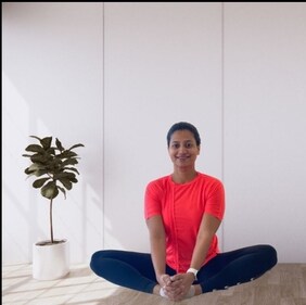 Butterfly pose ( Sabrina Merchant) Butterfly pose ( Sabrina Merchant)