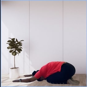 Child pose (Sabrina Merchant) Child pose (Sabrina Merchant)