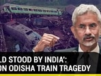 'WORLD STOOD BY INDIA': EAM ON ODISHA TRAIN TRAGEDY 'WORLD STOOD BY INDIA': EAM ON ODISHA TRAIN TRAGEDY