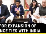 U.S. FOR EXPANSION OF DEFENCE TIES WITH INDIA U.S. FOR EXPANSION OF DEFENCE TIES WITH INDIA