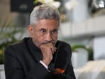 Foreign Minister Subrahmanyam Jaishankar attends a press conference as BRICS foreign ministers meet in Cape Town, South Africa, 