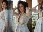 Nushrratt Bharuccha, renowned for her exceptional acting skills, is also celebrated as a daring fashion icon. The actress effortlessly pulls off a wide range of styles, from traditional sarees to chic mini dresses, with impeccable flair. Nushrratt's Instagram feed serves as a treasure trove for fashion enthusiasts, offering endless inspiration. Her recent appearance in an exquisite suit has captivated fans, leaving us completely mesmerized by her stunning look.