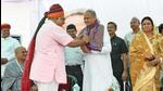 Gehlot said that Rajasthan is emerging as a model state in the country. (HT Photo)