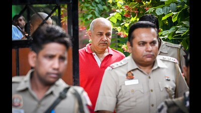 AAP leader Manish Sisodia at his residence on June 3. (Raj K Raj/HT Photo) AAP leader Manish Sisodia at his residence on June 3. (Raj K Raj/HT Photo)