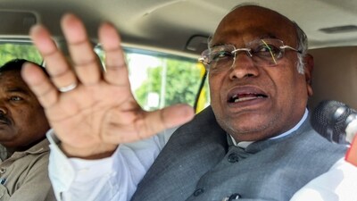 Congress President Mallikarjun Kharge. (ANI)