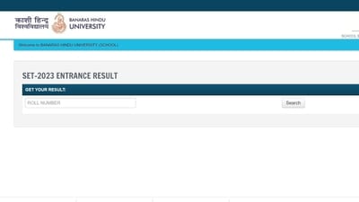 BHU SET 2023 results released, check Class IX and XI admissions merit list here BHU SET 2023 results released, check Class IX and XI admissions merit list here