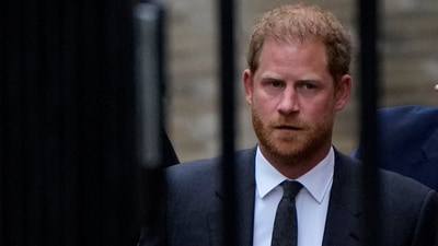 Britain's Prince Harry at the Royal Courts Of Justice in London on March 28. (AP) Britain's Prince Harry at the Royal Courts Of Justice in London on March 28. (AP)