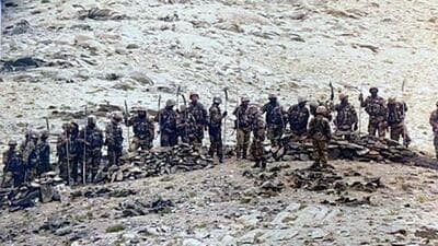 Chinese soldiers along the Line of Actual Control. (ANI/File) Chinese soldiers along the Line of Actual Control. (ANI/File)