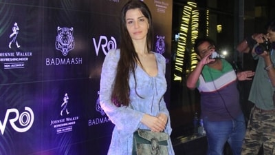 Giorgia Andriani also attended Mouni Roy's bash in a blue dress. The model and actor is reportedly dating actor-producer Arbaaz Khan, and is often spotted out and about in paparazzi videos and photos. Giorgia Andriani also attended Mouni Roy's bash in a blue dress. The model and actor is reportedly dating actor-producer Arbaaz Khan, and is often spotted out and about in paparazzi videos and photos.
