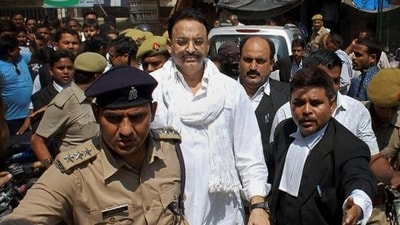 Jailed UP gangster Mukhtar Ansari (PTI) Jailed UP gangster Mukhtar Ansari (PTI)