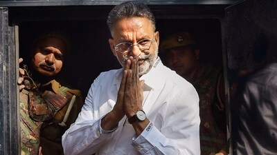 Gangster-turned-politician Mukhtar Ansari. (PTI file) Gangster-turned-politician Mukhtar Ansari. (PTI file)
