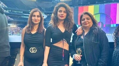 Priyanka Chopra attends Beyoncé's Renaissance World Tour London concert with her family. (Instagram) Priyanka Chopra attends Beyoncé's Renaissance World Tour London concert with her family. (Instagram)