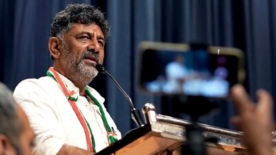 Karnataka Congress president DK Shivakumar. Karnataka Congress president DK Shivakumar.