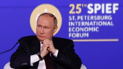 Russian President Vladimir Putin. (REUTERS)