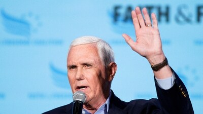 Former U.S. Vice President Mike Pence (REUTERS)