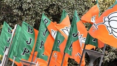 BJP stages protest against K'taka minister's statement on cow slaughter (HT Representative Photo) BJP stages protest against K'taka minister's statement on cow slaughter (HT Representative Photo)