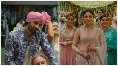 Aashim Gulati and Tamannaah Bhatia in stills from Jee Karda teaser. Aashim Gulati and Tamannaah Bhatia in stills from Jee Karda teaser.