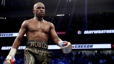 Floyd Mayweather Jr.took his lavish living to the seas when he reportedly purchased a luxury yacht worth a staggering $200 million. (AFP) Floyd Mayweather Jr.took his lavish living to the seas when he reportedly purchased a luxury yacht worth a staggering $200 million. (AFP)