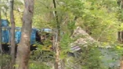 A private goods train derailed in Odisha's Bargarh district on Monday, three days after the massive Coromandel crash.