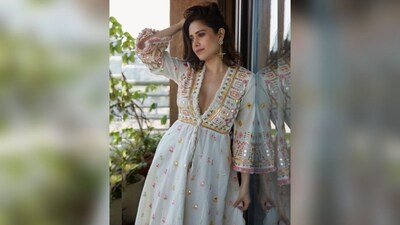 Nushratt's versatile look is ideal for the summer season and can be styled in various ways. Whether you're attending a wedding or heading out for a party, this ensemble can be a go-to choice for any summer event. (Instagram/@nushrrattbharuccha) Nushratt's versatile look is ideal for the summer season and can be styled in various ways. Whether you're attending a wedding or heading out for a party, this ensemble can be a go-to choice for any summer event. (Instagram/@nushrrattbharuccha)
