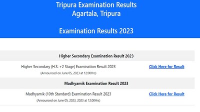 Tripura TBSE 10th, 12th Result Tripura TBSE 10th, 12th Result