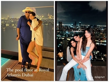 More pics shared by Boney and Khushi Kapoor. More pics shared by Boney and Khushi Kapoor.