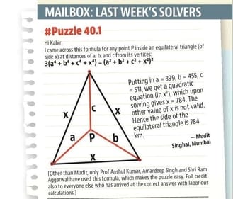 #Puzzle 40.1 #Puzzle 40.1